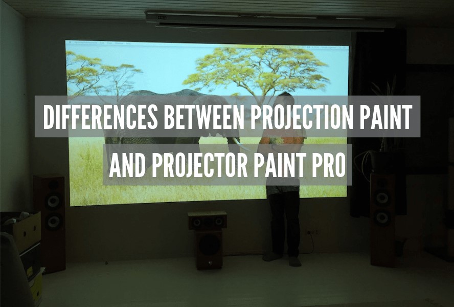Naslovna slika za Barvo za projektor in profesionalno barvo za projekcijske površine